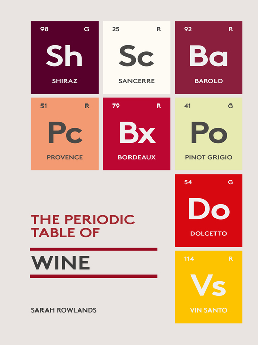 Title details for The Periodic Table of Wine by Sarah Rowlands - Available
